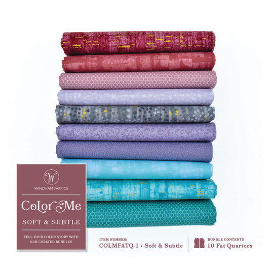 Color Me Soft and Subtle Fat Quarter Bundle