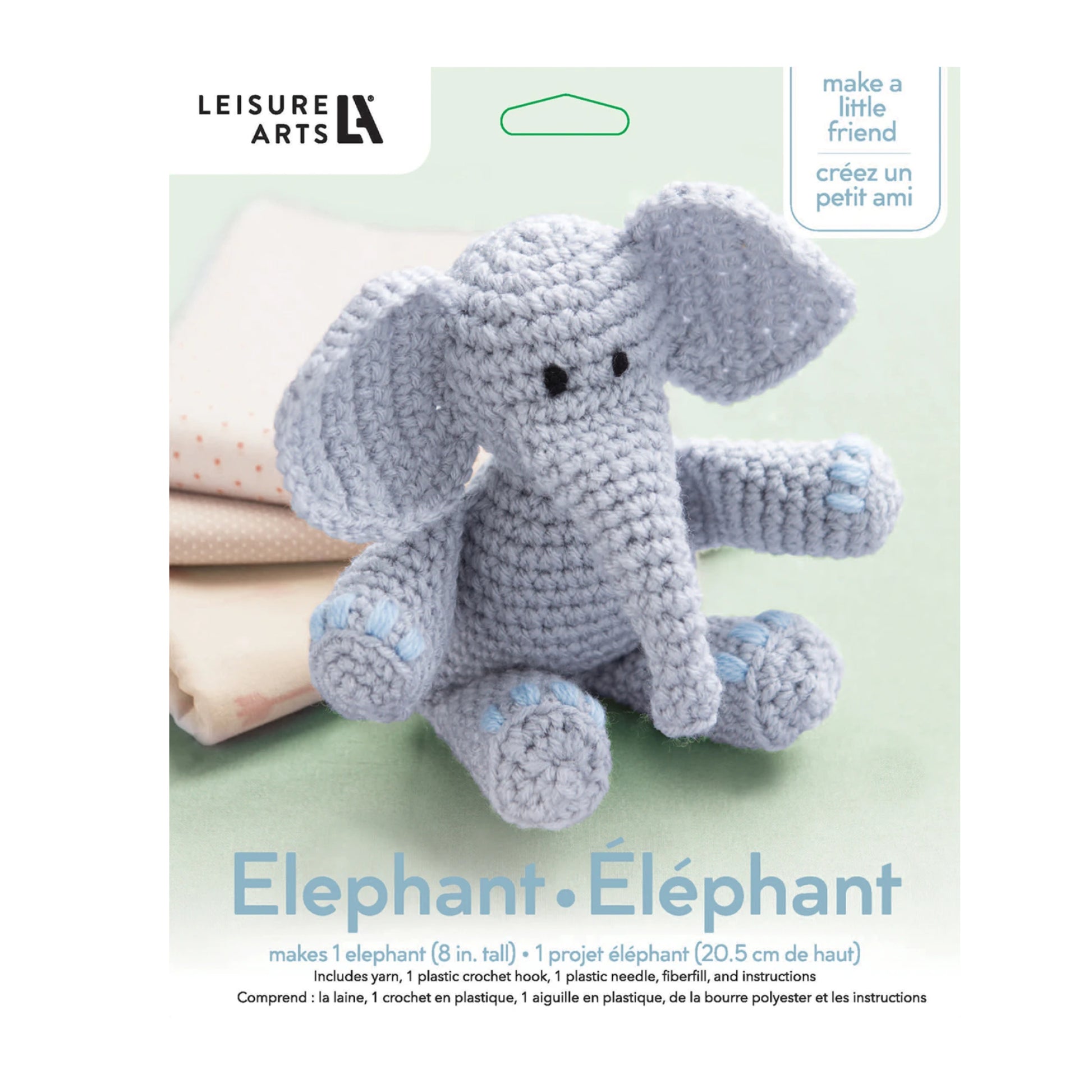Elephant Crochet Kit from Leisure Arts