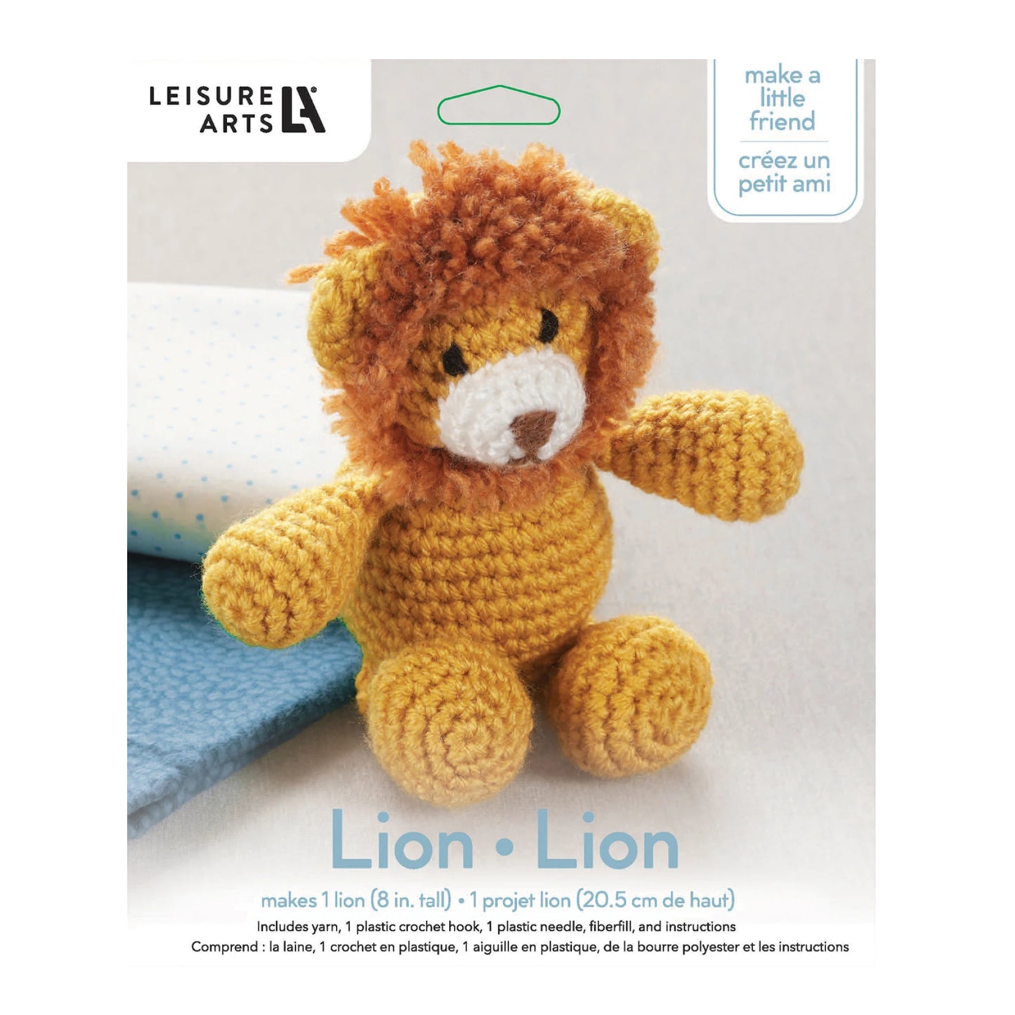 Lion Crochet Kit from Leisure Arts