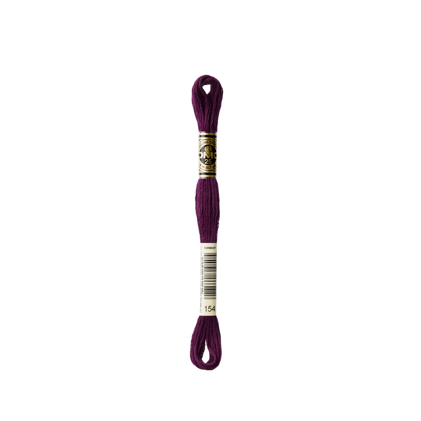 DMC 154, Very Dark Grape, Six Strand Embroidery Floss