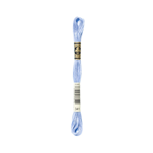 Light Blue Violet 341 Six Strand Embroidery Floss from DMC