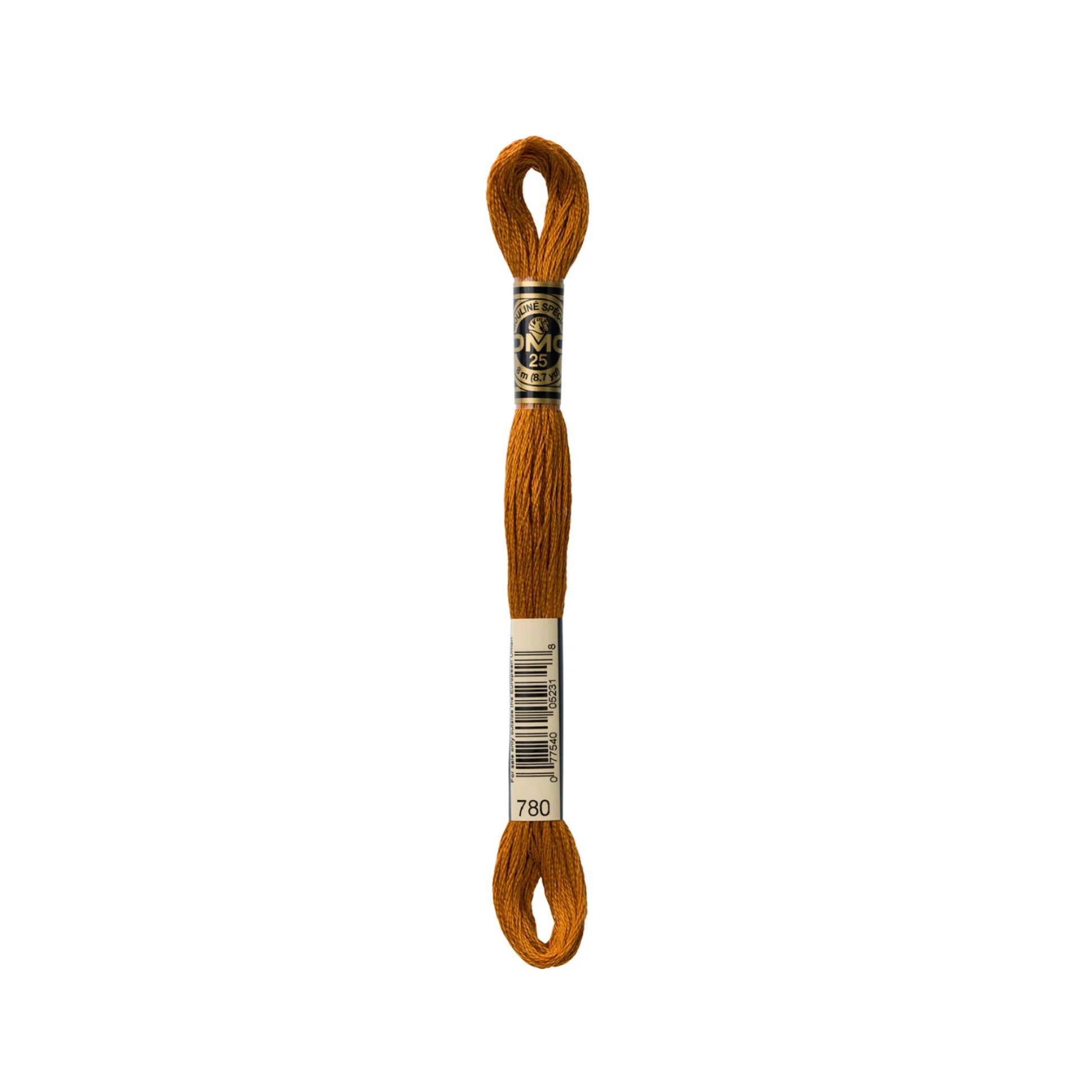 DMC 780, Ultra Very Dark Topaz, Six Strand Embroidery Floss