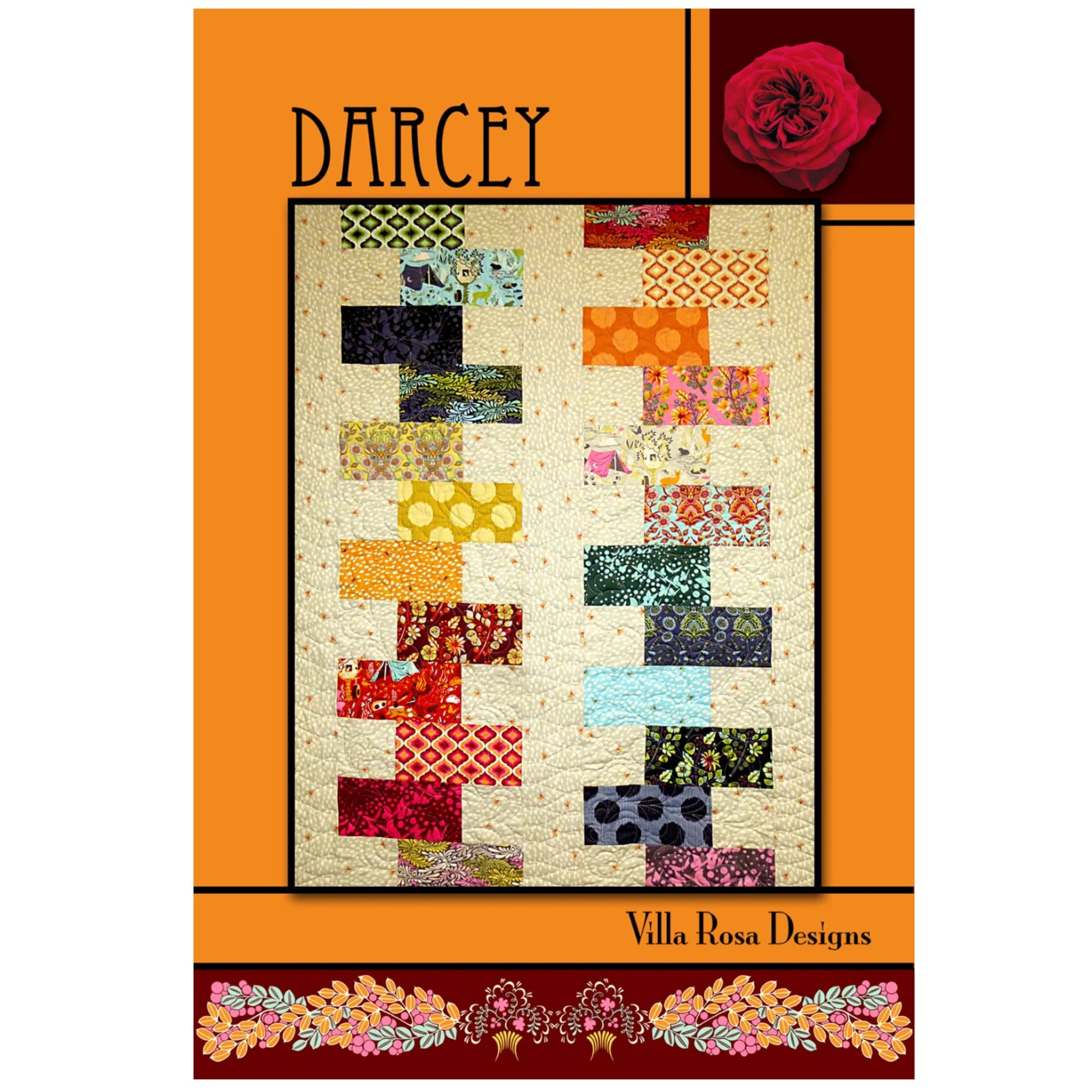 Darcey Quilt Pattern by Villa Rosa Designs