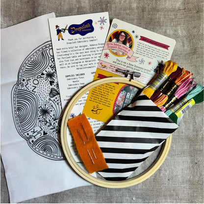 Disco Nap Sampler Embroidery Kit