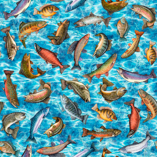 Fish from QT Fabrics