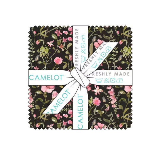 Fluttering Blooms 5 in stacker from Camelot Fabrics