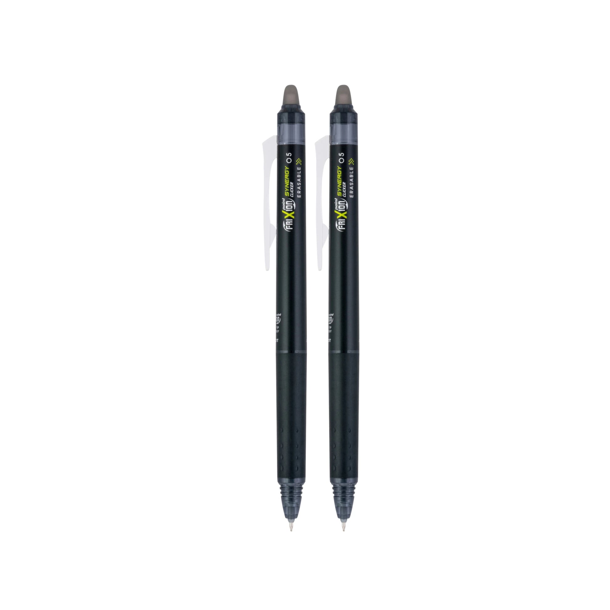 Two Black Frixion Extra Fine Pens