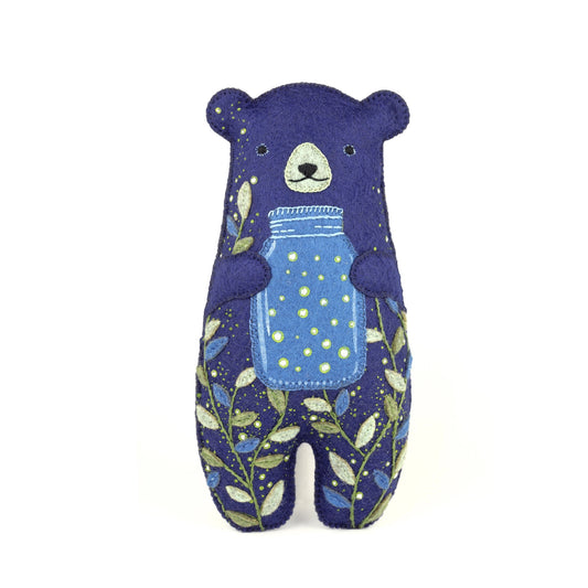 Glowbear Felt Doll Kit from Kiriki Press