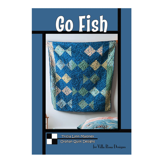 Go Fish Postcard Pattern front Cover