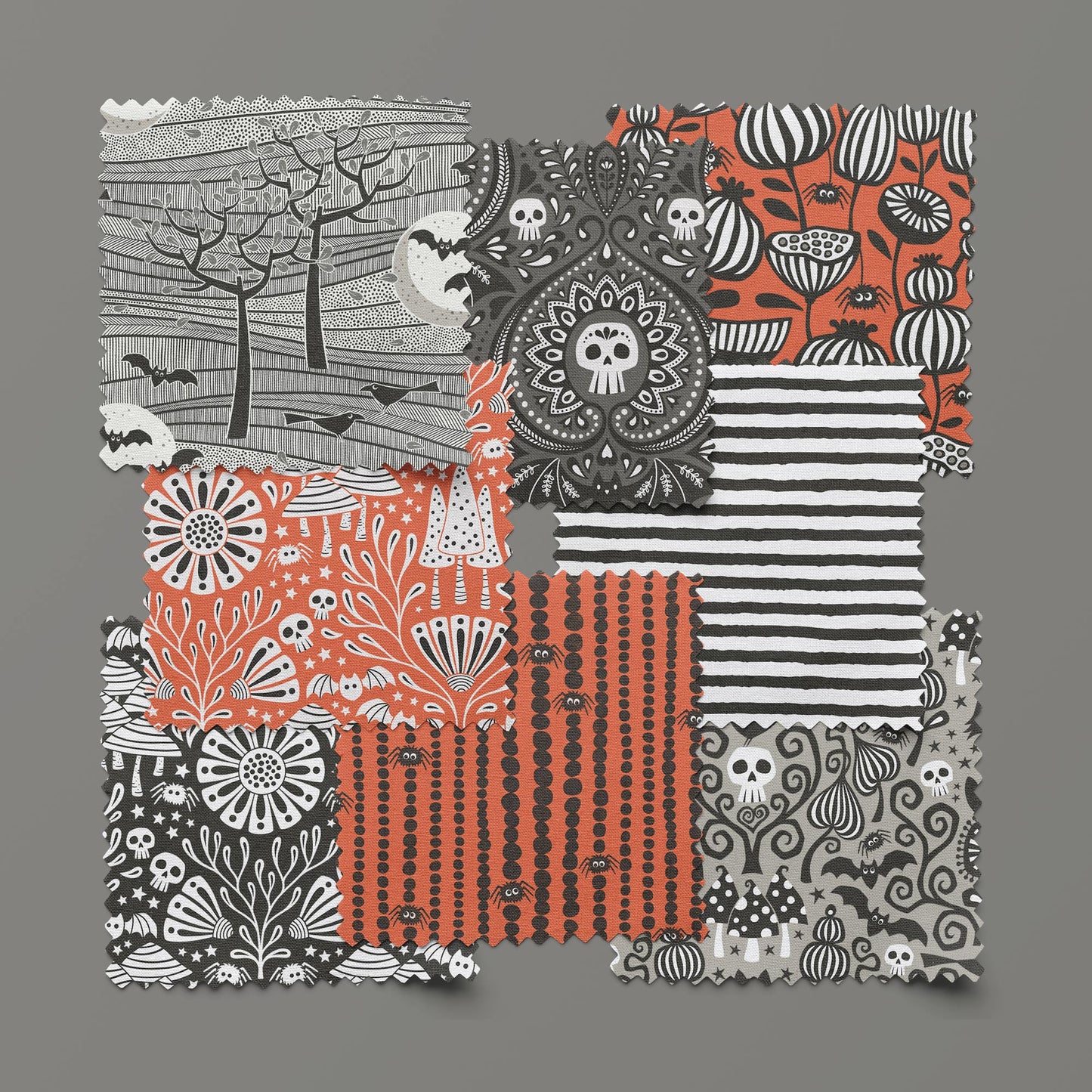 Gothic Whimsy Collection for Cloud 9 Fabrics