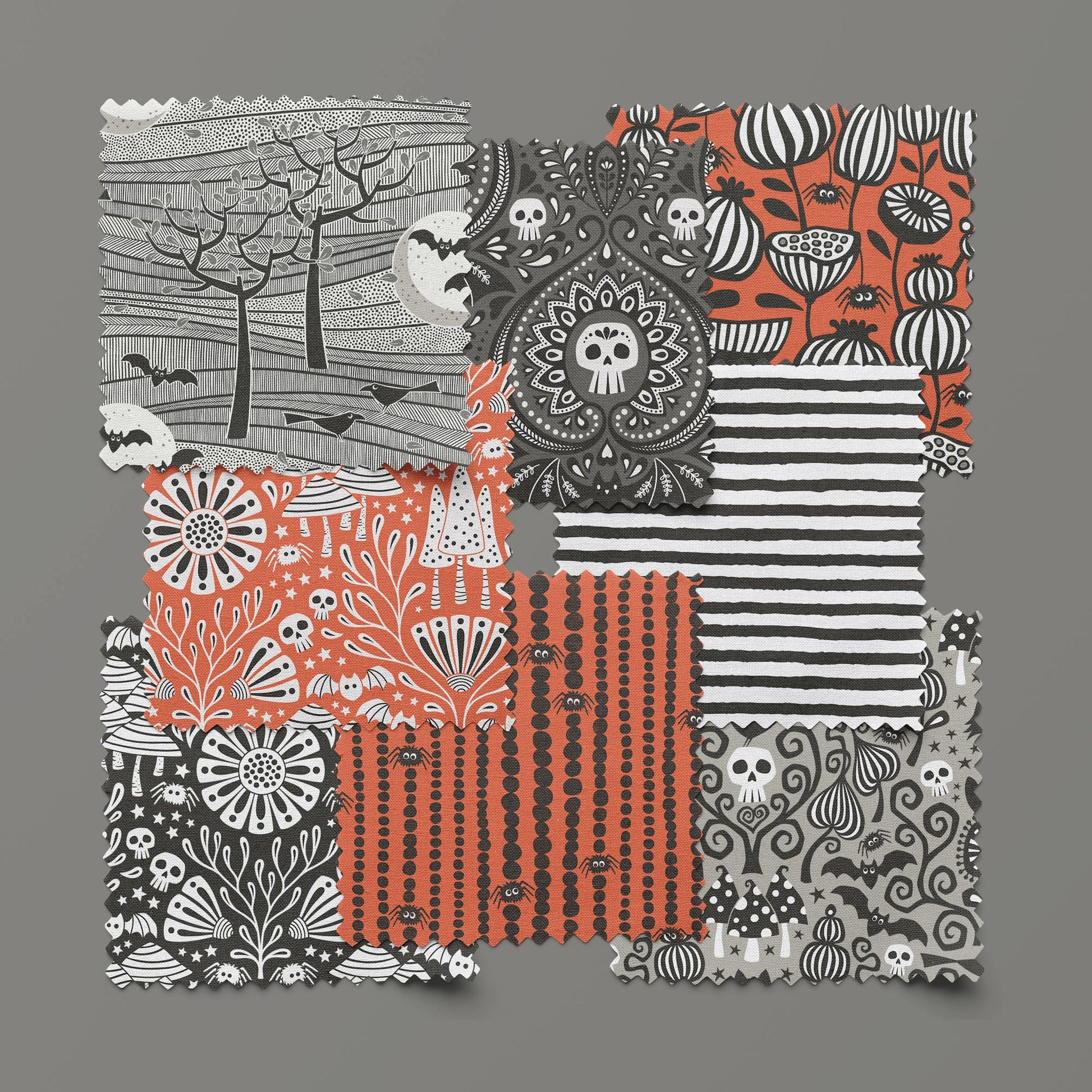Gothic Whimsy Collection for Cloud 9 Fabrics