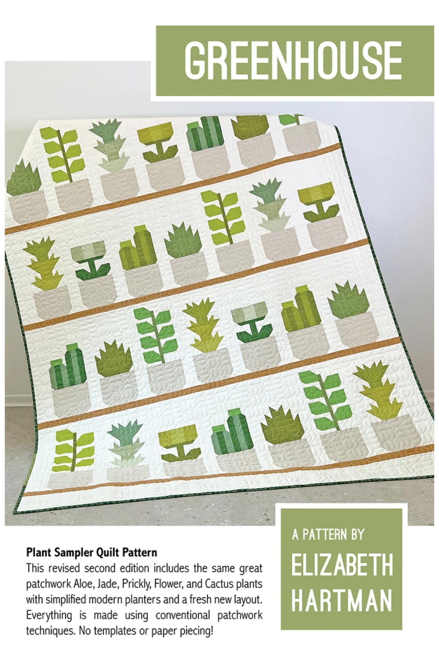Greenhouse quilt pattern
