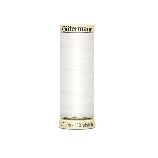 White Spool of Gutermann Thread