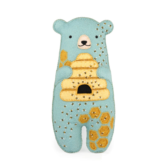Honeybear Felt Doll Kit from Kiriki Press