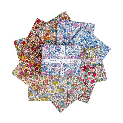 Liberty's Emily Annabelle Fat Quarter Bundle, 10 pieces
