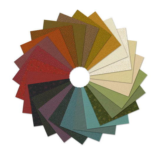 Array of MultiColor Blender Fabrics