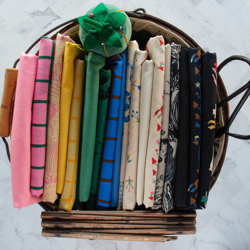 There Was A Fox Fat Quarter Bundle by Emily Isabella for Birch Organic Fabrics