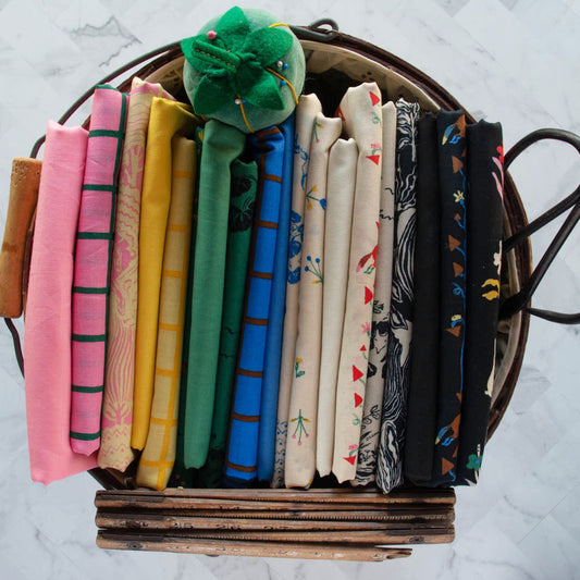 There Was A Fox Fat Quarter Bundle by Emily Isabella for Birch Organic Fabrics