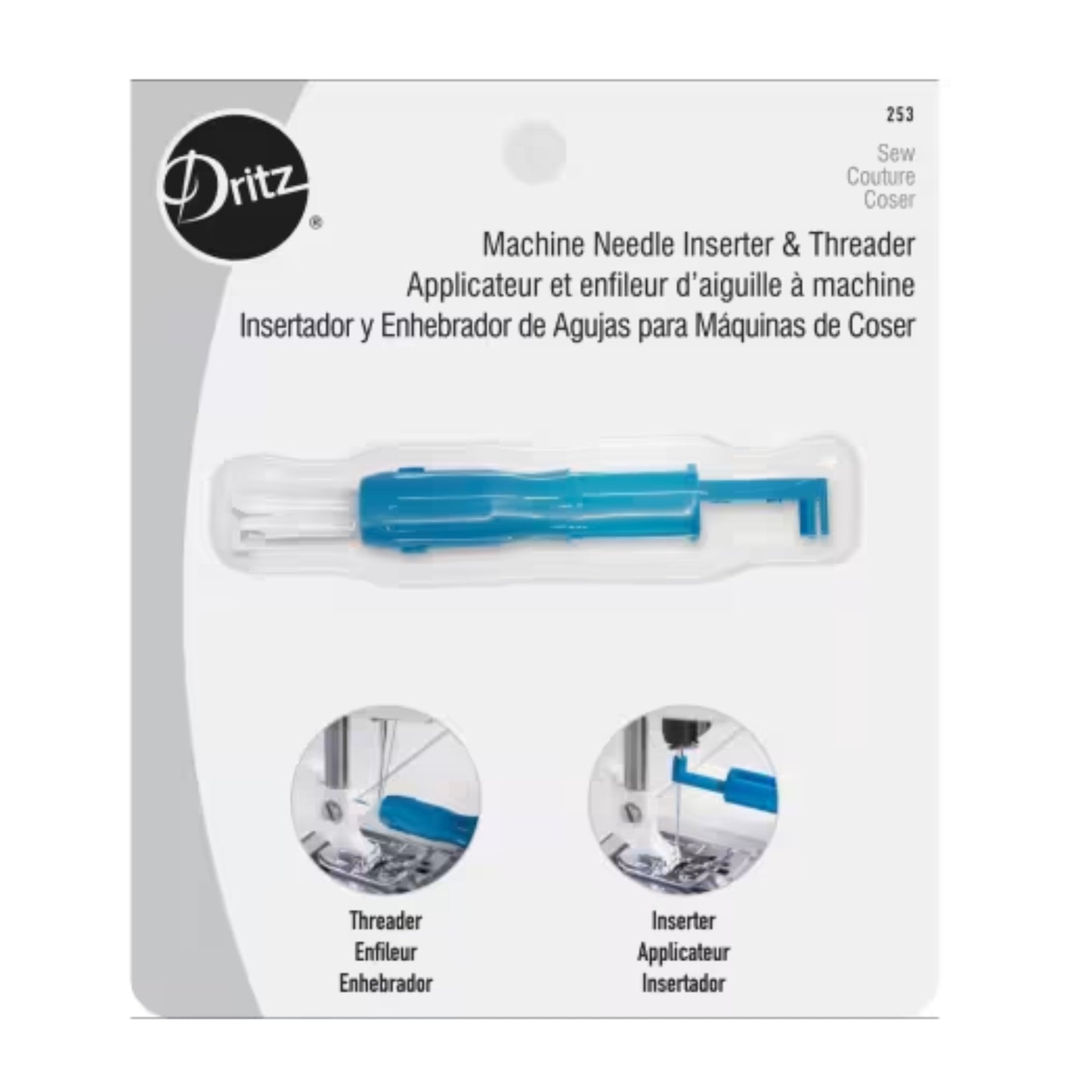 Machine Needle Threader in Package by Dritz