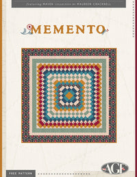 Maven featured in Memento, a free quilt pattern from Art Gallery Fabrics