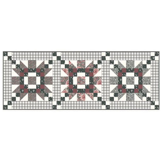 Walk the Garden Path Table Runner Kit Sample