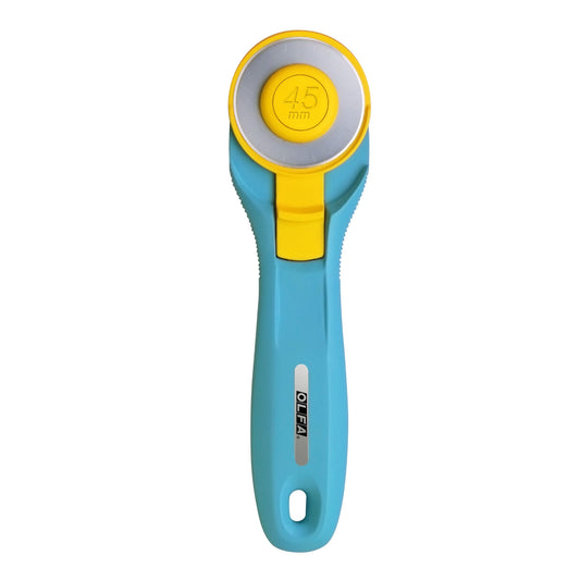 Olfa Splash 45mm Rotary Cutter in Aqua