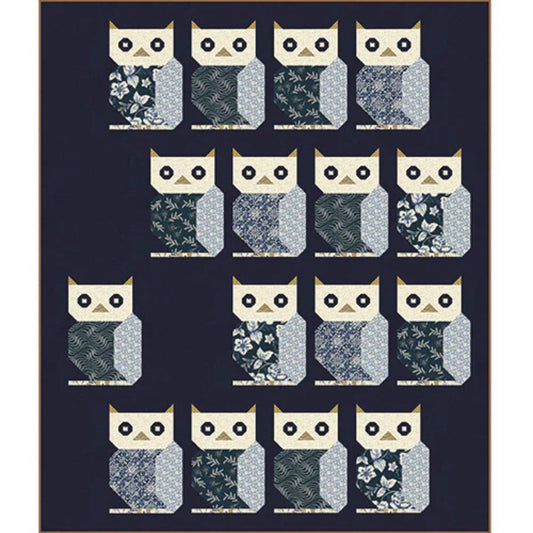 Owls See You Quilt Kit Sample