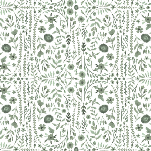 Botancial Blockprint from Art Gallery Fabrics as part of the Plentiful Collection