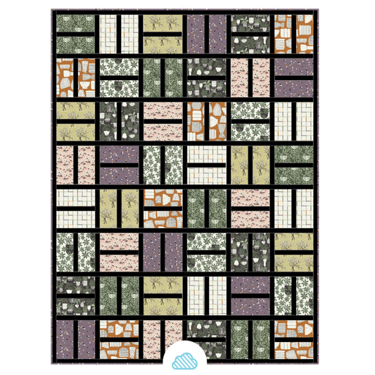 Patio Block Quilt Kit from Cloud 9