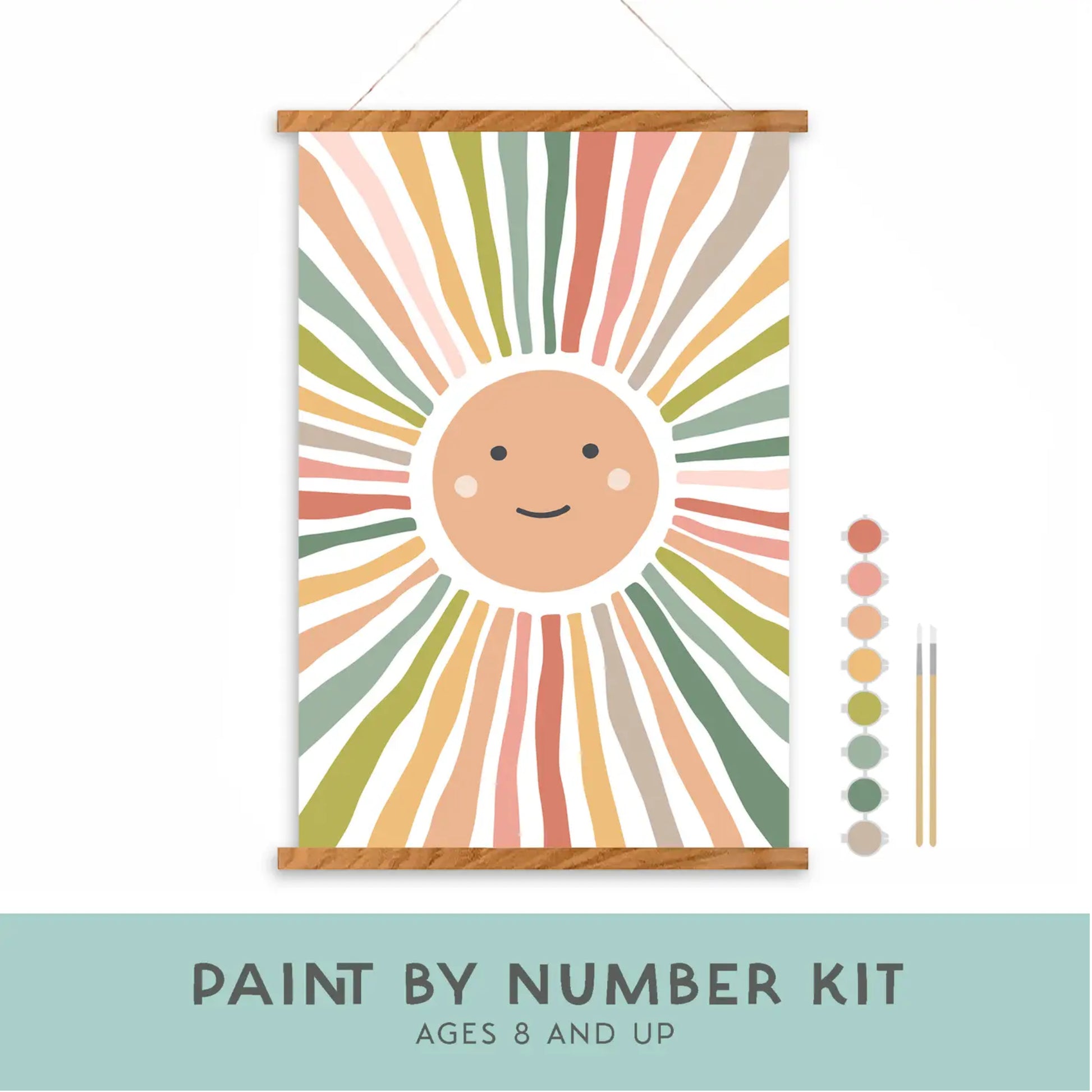 Petite Artisan Smiley Sunshine Paint By Number Kit for Kids from Breathe People