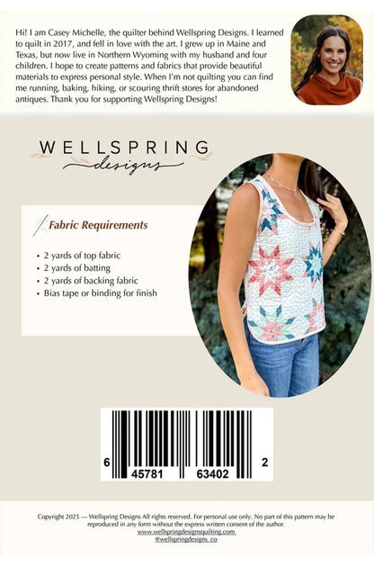 Quilted Tank Top Pattern