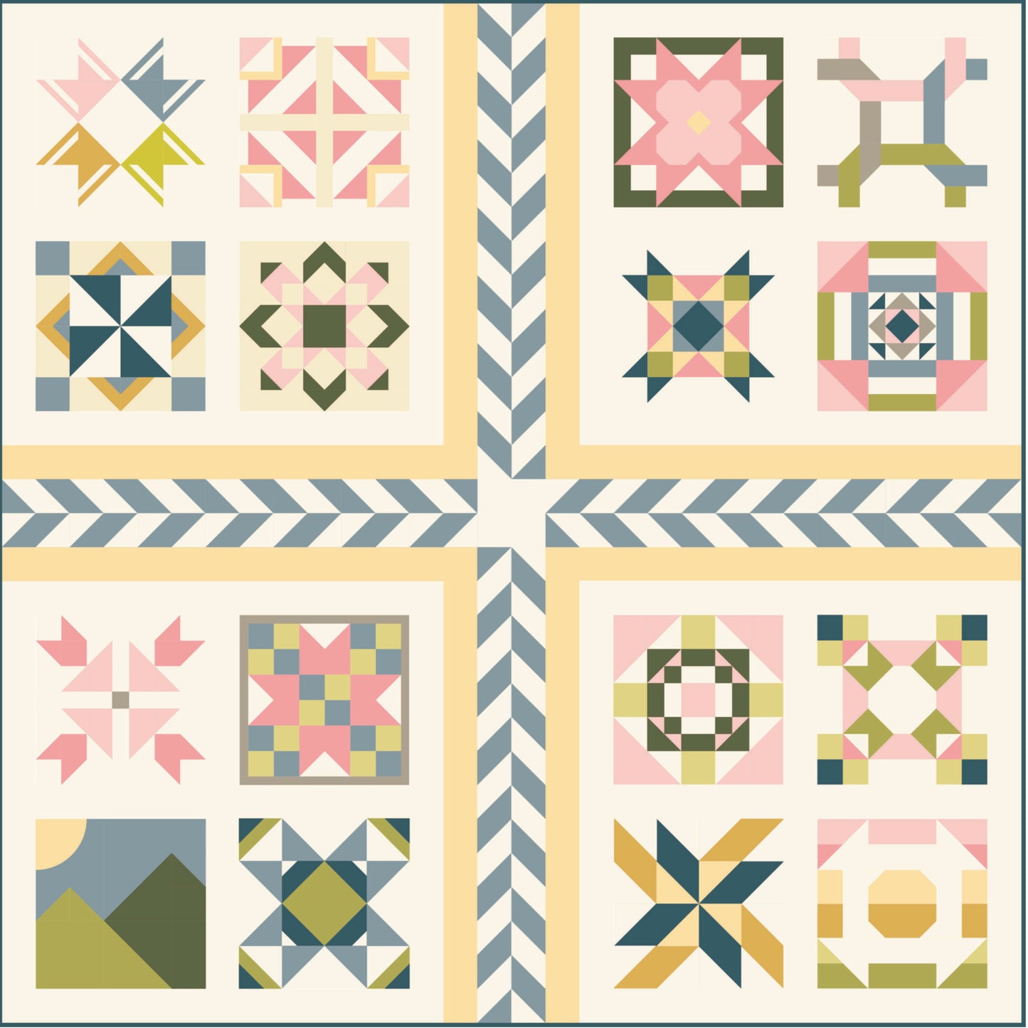 RBD 2026 Block Challenge - Confetti Cotton Solids Kit