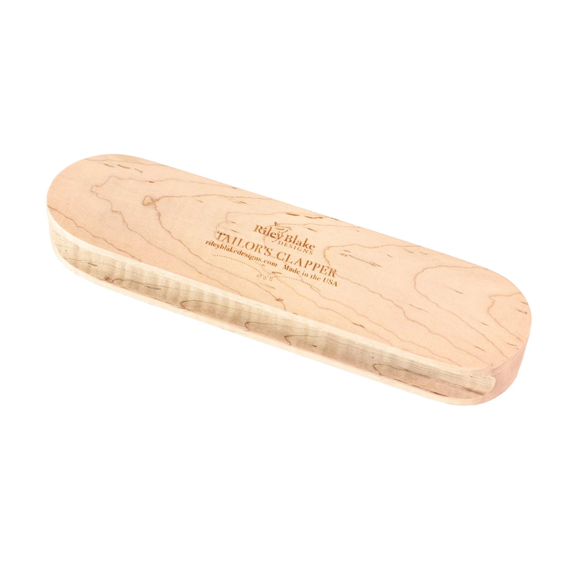 Wooden shoe tree on a white background