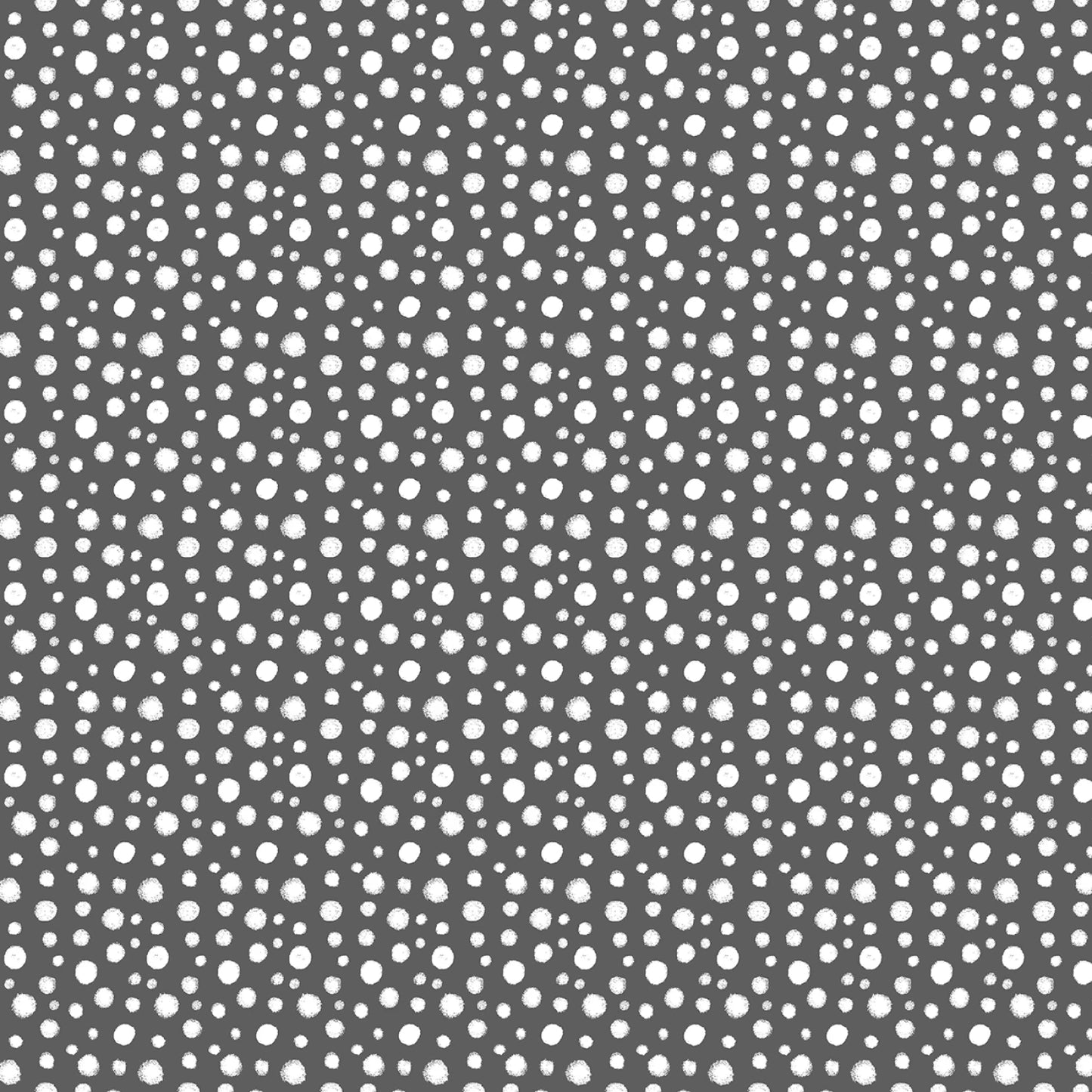 Pattern of white dots on a gray background
