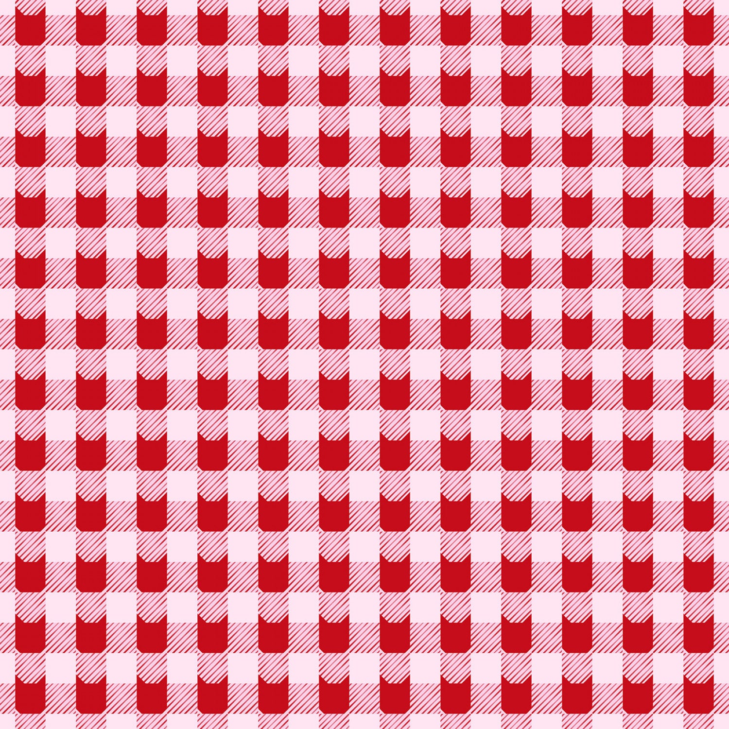 Peppermint Cat Plaid from Dear Stella