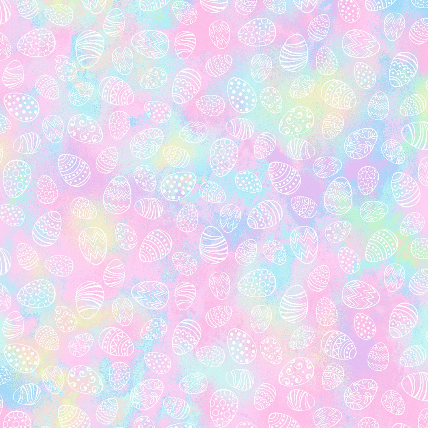 Spring Fling Rainbow Eggs from Fabric Traditions
