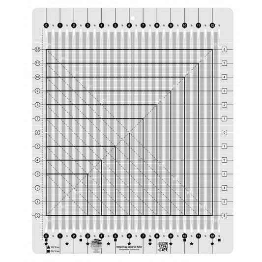 Stripology Squared Ruler from Creative Grids