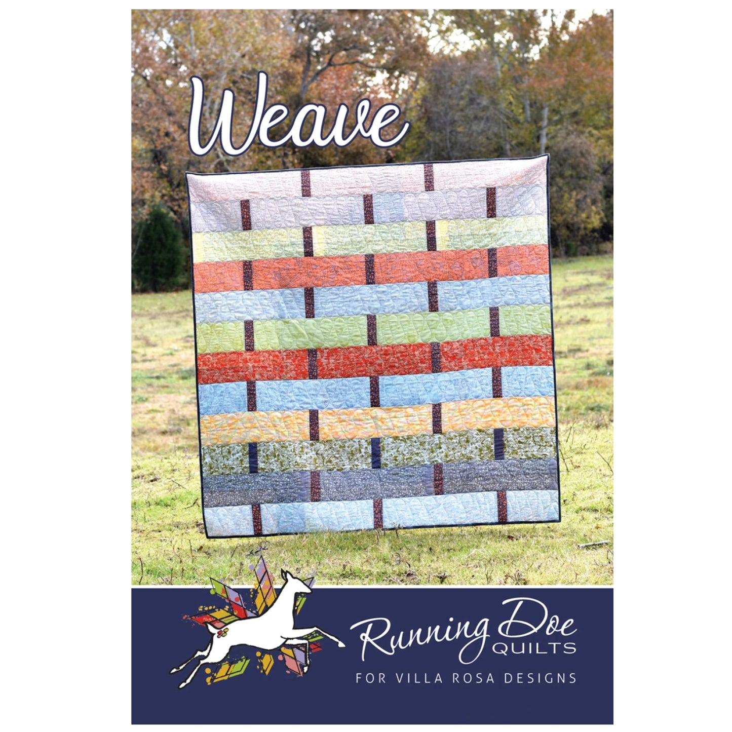 Weave Quilt Pattern from Villa Rosa Designs