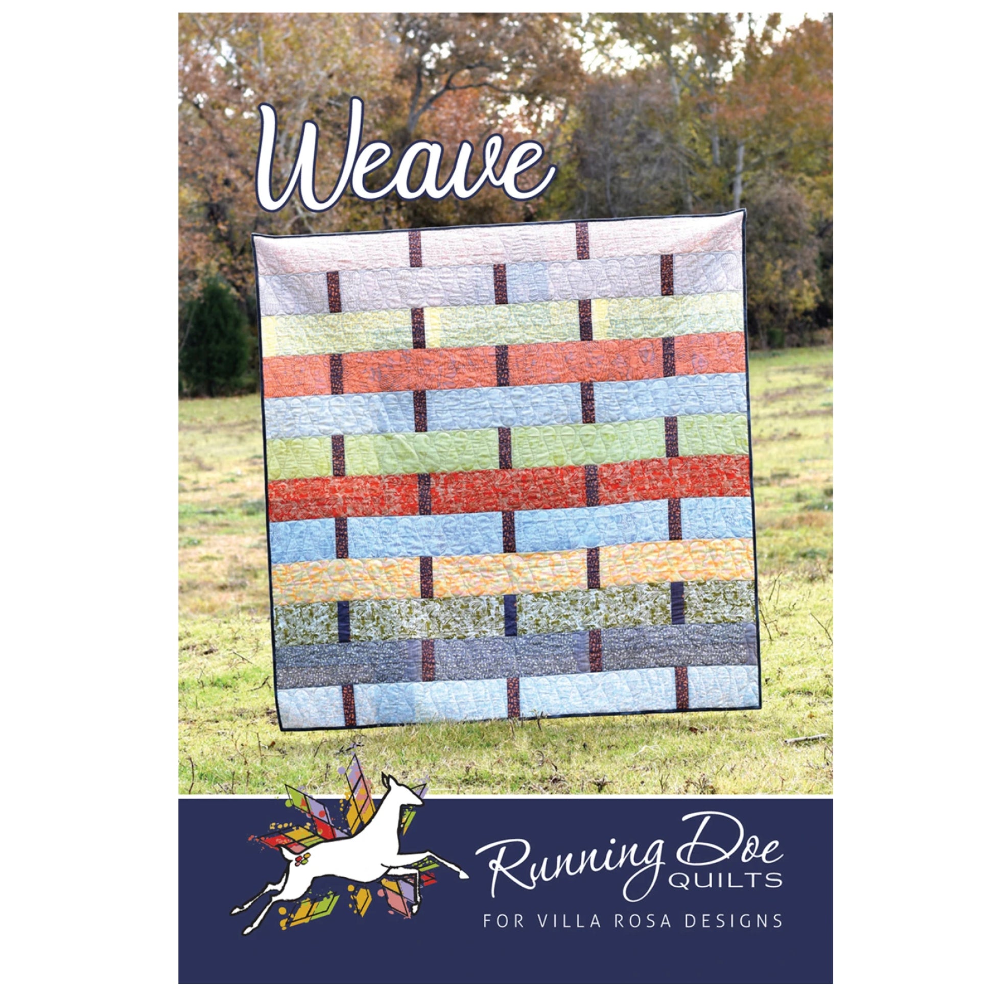Weave Quilt Pattern from Villa Rosa Designs