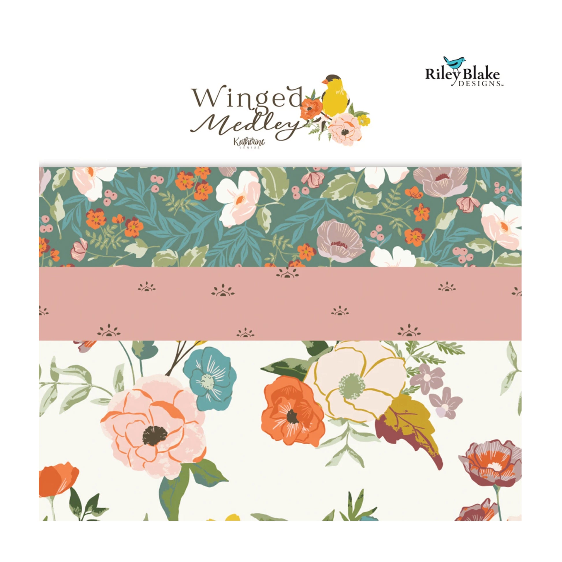 Winged Medley fat quarter bundle from Riley Blake