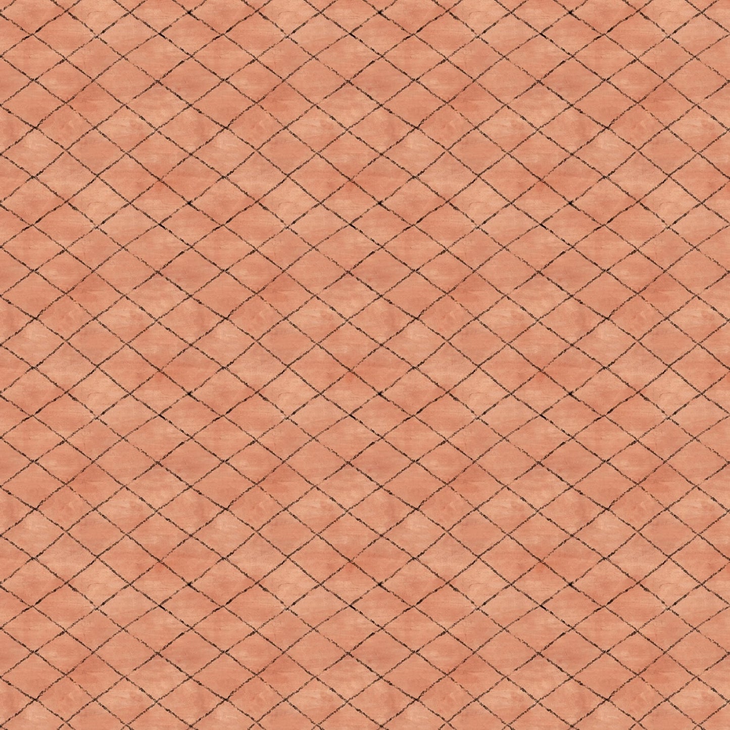 Tonal Plaid Fabric Swatch in Rust