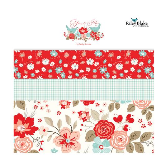 You and Me Fat Quarter Bundle from Riley Blake