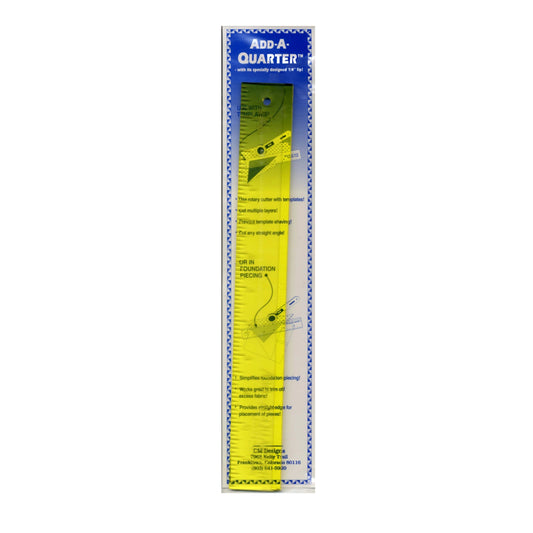 Add-A-Quarter Ruler 1 1/2in x 12in