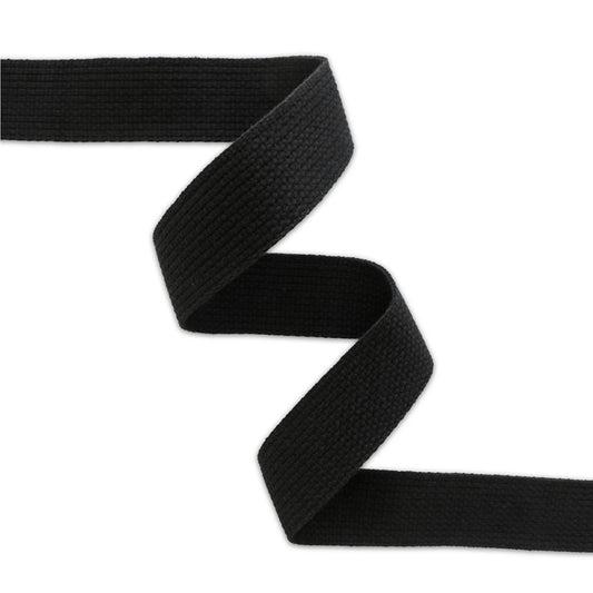 Black polyester webbing 1 1/2"