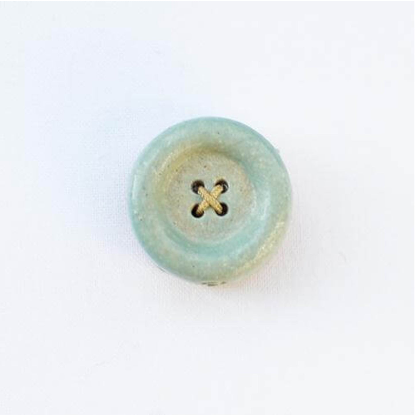 Green Magnetic Ceramic Button