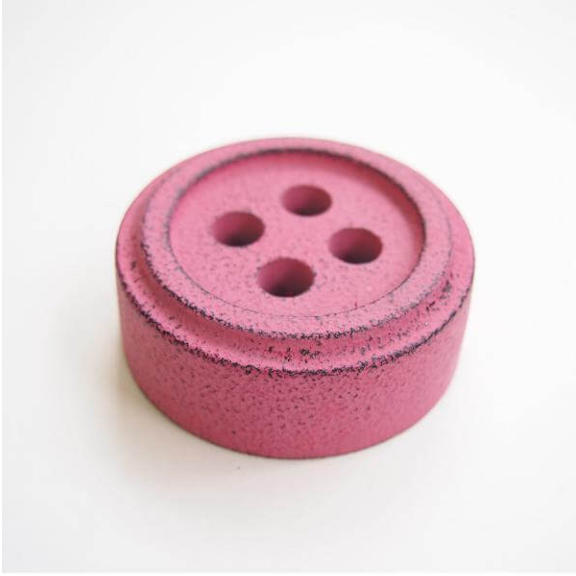 Pink iron Pattern Weight from Cohana