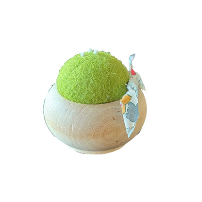 Wool Felt Pin Cushion in Chartreuse by Brooklyn Haberdashery