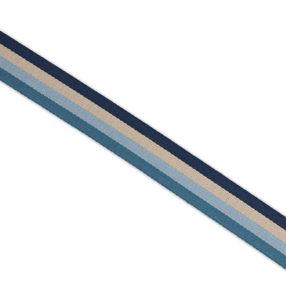 Polyster Webbing 1 1/2 in, Striped Coastal