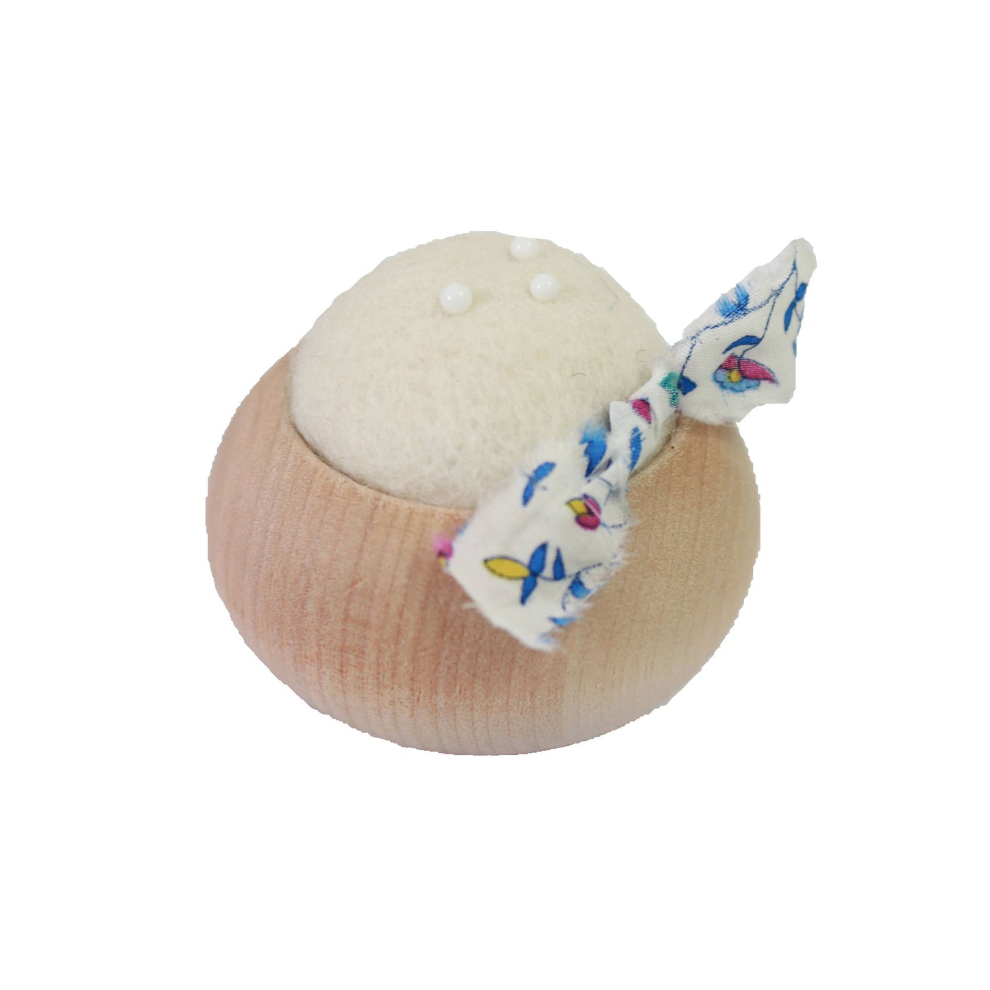 Wool Felt Pin Cushion, Cream