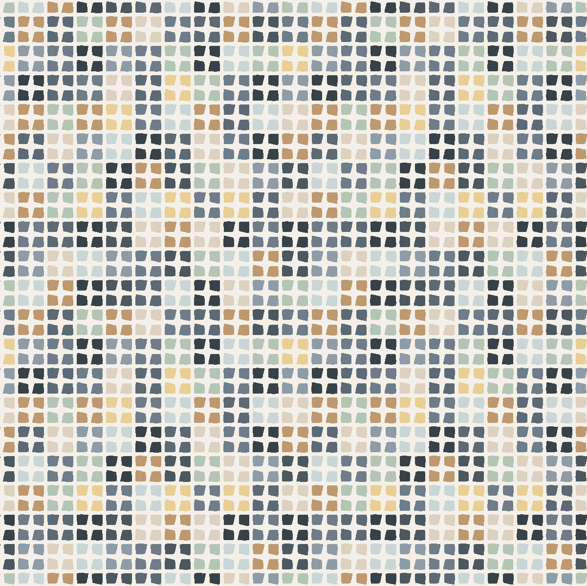 Candied Peel in Dusky Blue fabric swatch